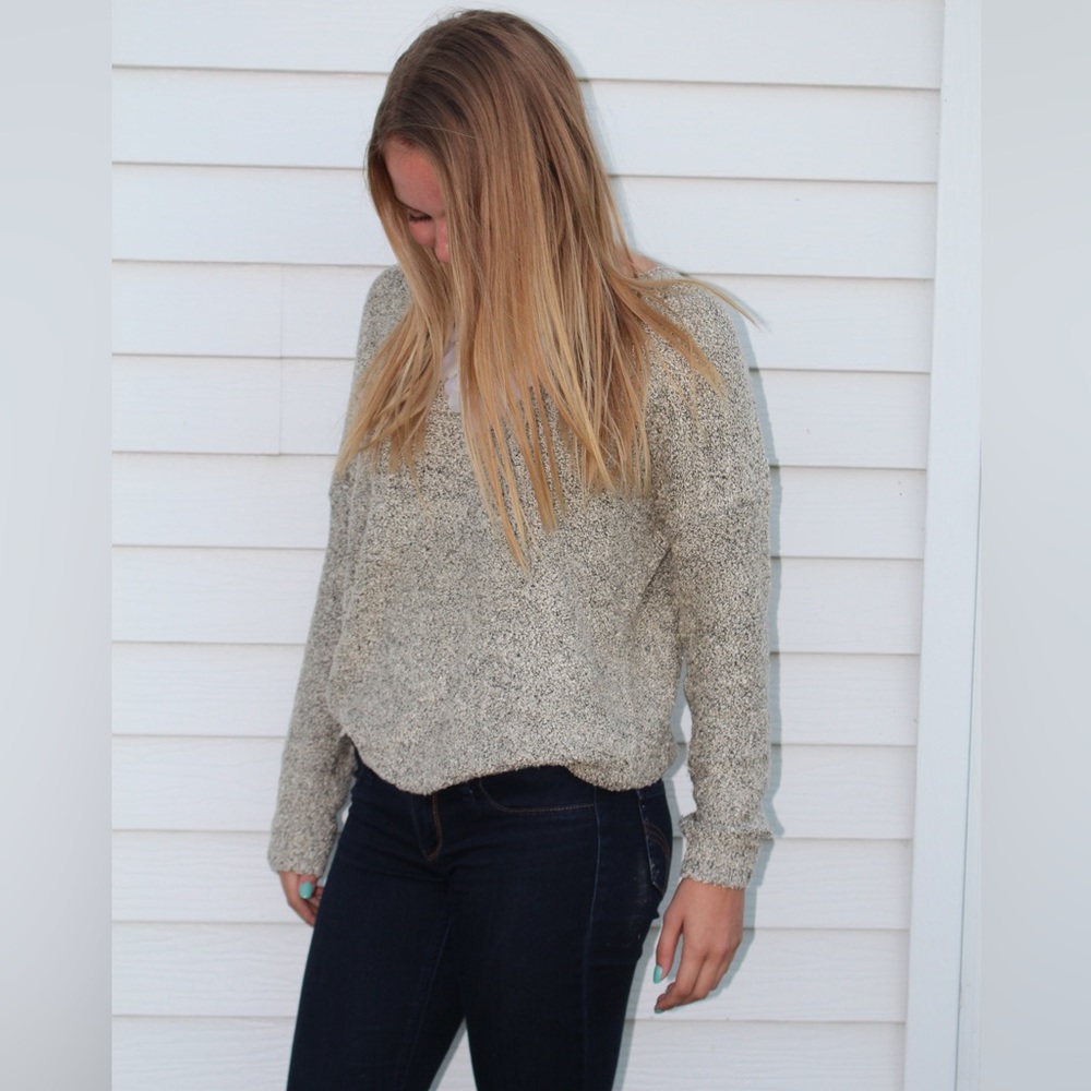 Black & White Sweater
